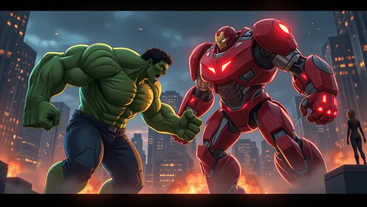 Hulkbuster กับ Hulk: The Ultimate Showdown