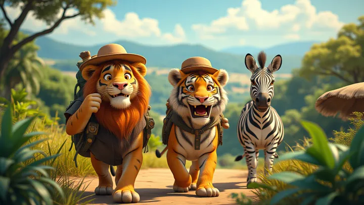 Animals Take Flight: A Madagascar Escape