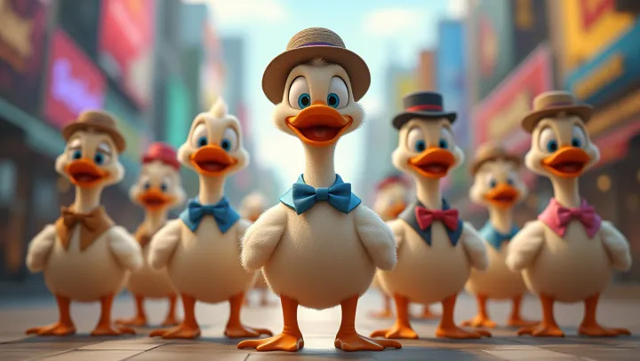 Quirky Ducks Quack Up ความบันเทิง