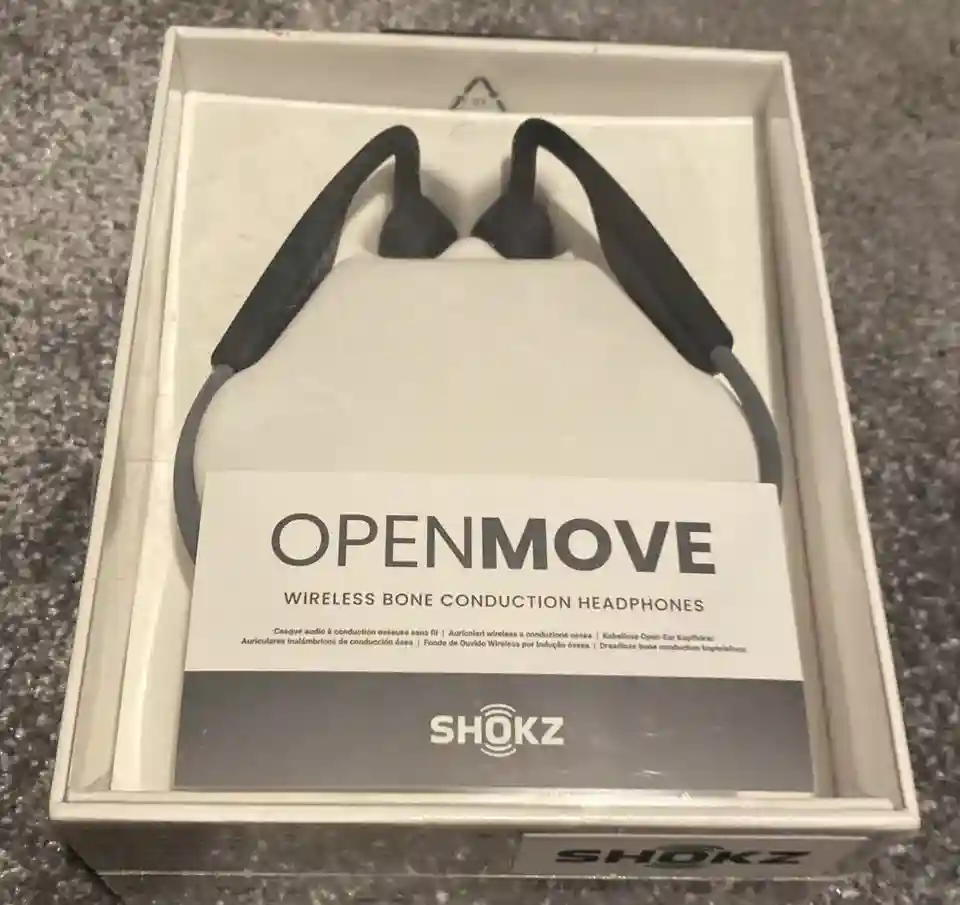 New ListingSHOKZ OpenMove Wireless Headphones, Grey