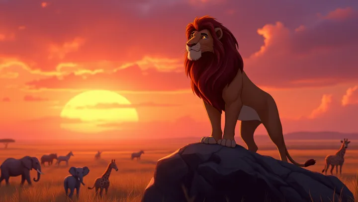ผลกระทบอาณาจักรสัตว์ของ Lion King
