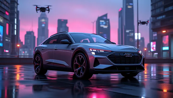 Audi เปิดตัวรถ SUV หรูหราไฟฟ้าทั้งหมดคันแรก