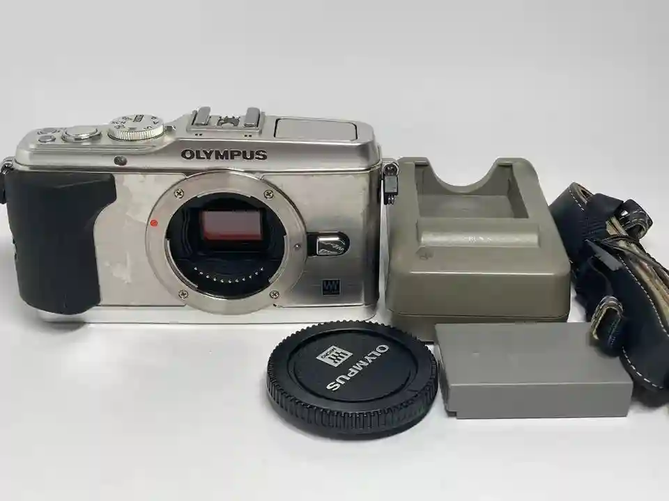 OLYMPUS Mirrorless SLR PEN E-P3 Body Silver E-P3 BODY Very Good condition oki10