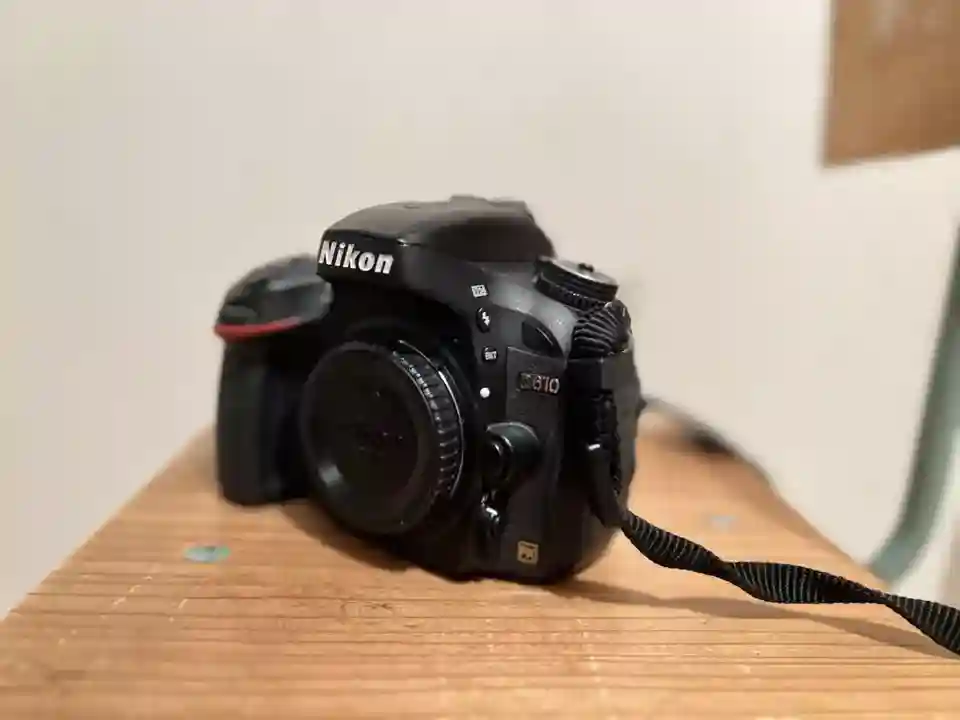 Nikon D610 24.3 MP Digital Camera - Black (Body Only) w/Strap, Battery & Charger