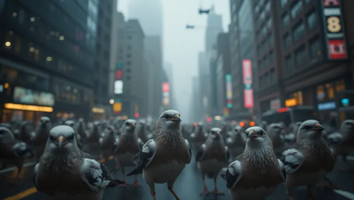 เสียงในเมืองคุกคาม NYC Birdsong