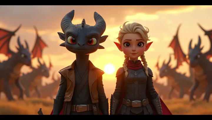 Dragon Duo: การเรียนรู้ท้องฟ้า