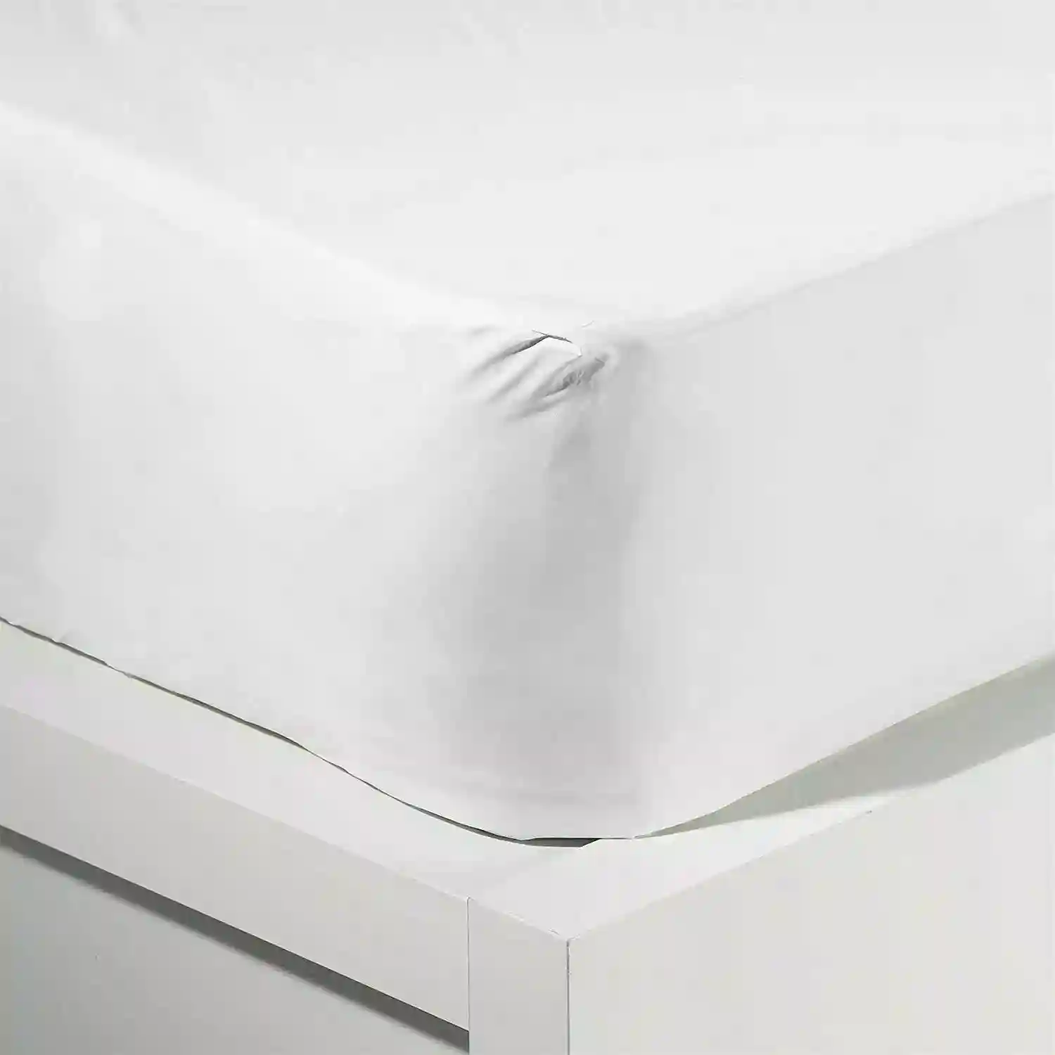 New Waterproof Mattress Protector Cover Fitted Sheet Bed Cover Vinyl Plastic UK