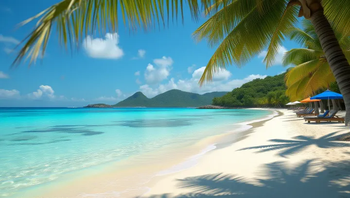 Bờ biển Sunlit của Caribbean: Điểm đến bãi biển hàng đầu