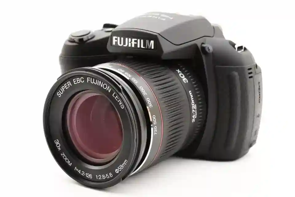 New ListingFUJIFILM FINEPIX HS20EXR 16.0MP digital camera w/Bag,hood [Near Mint] Japan 8544