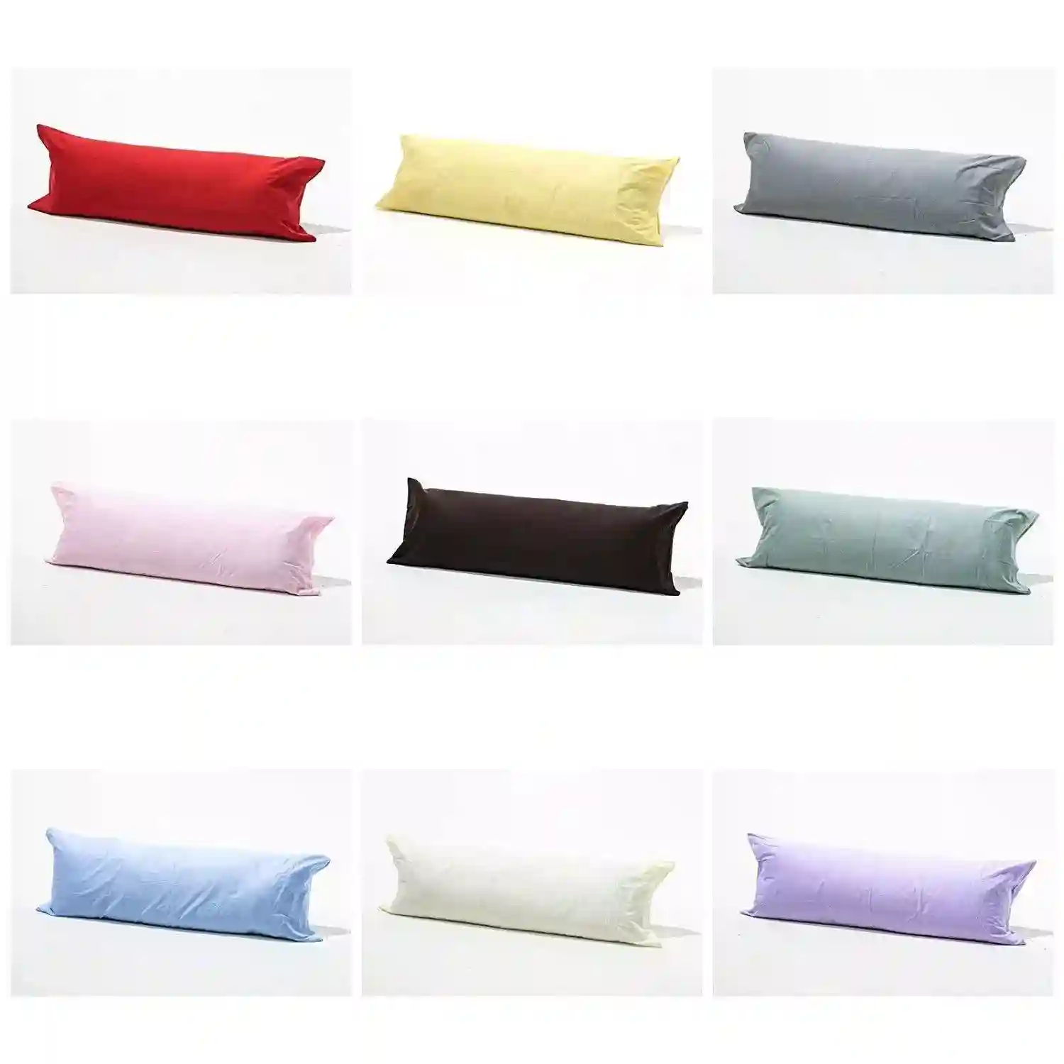 Luxury Orthopaedic Bolster Pillow Case Cover Nursing Pregnancy Long Pillowcases