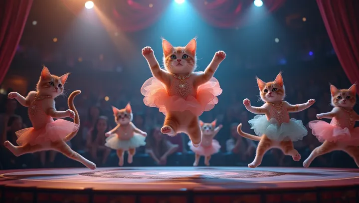 Bintang Feline Mencuri Pertunjukan