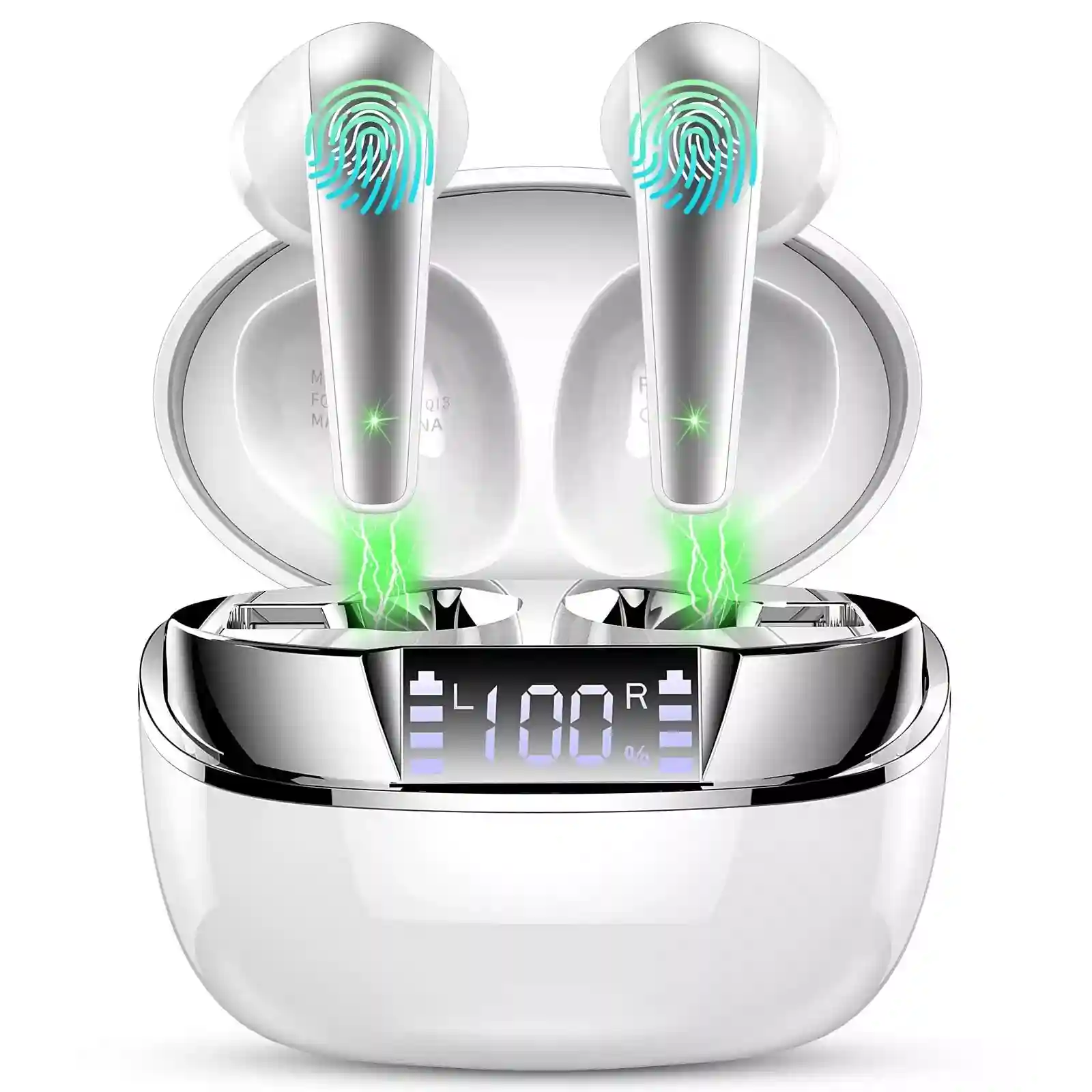 New ListingBluetooth Headphones In Ear Headphones Wireless Bluetooth 5.3 with ENC HD Call...