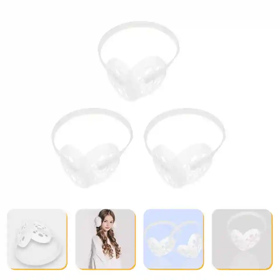 New Listing3 pcs earmuffs DIY making ear DIY holder outdoor ear holder