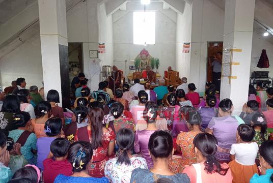 ဒေးဒရဲမြို့နယ် သကြားဟင်းအိုးကျေးရွာရှိ မုန်တိုင်းဒဏ်ခံ...