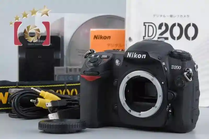 Very Good!! Nikon D200 10.2 MP Digital SLR Camera Body