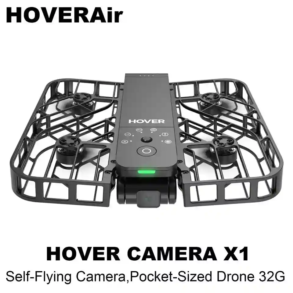 HOVERAir X1 Self-Flying Camera Drone Pocket-Sized Drone HDR Video Capture Follow