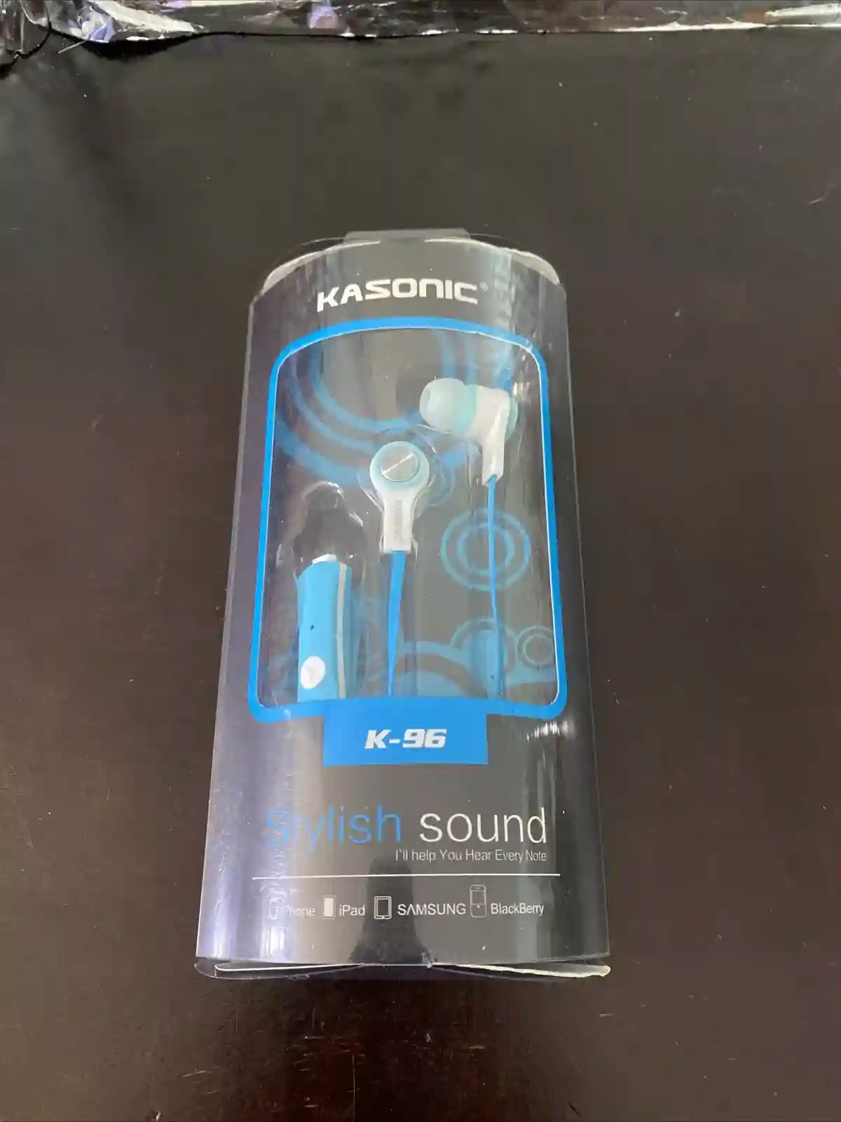 New ListingKasonic Headphones K-96 Blue In Ear