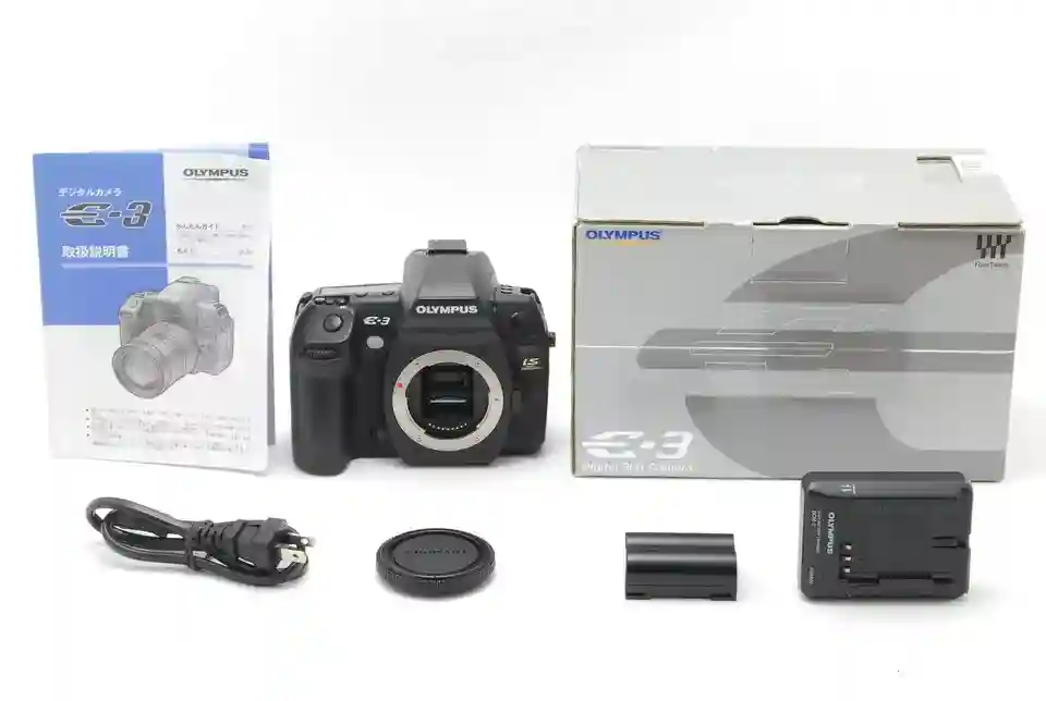 New Listing【MINT- BOXED】Olympus E-3 10.1MP Digital SLR Camera Body From JAPAN