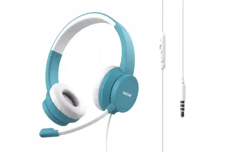 New ListingCelly Headphone Jack with Microphone Light Blue