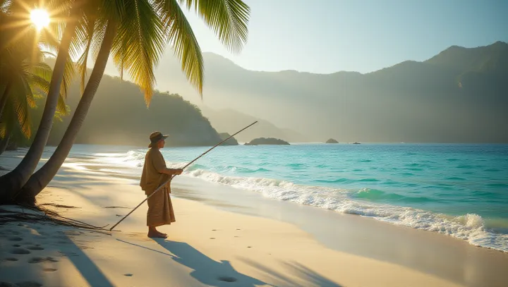 Contrasting Coastal Scenes: U.S. Versus Indonesia
