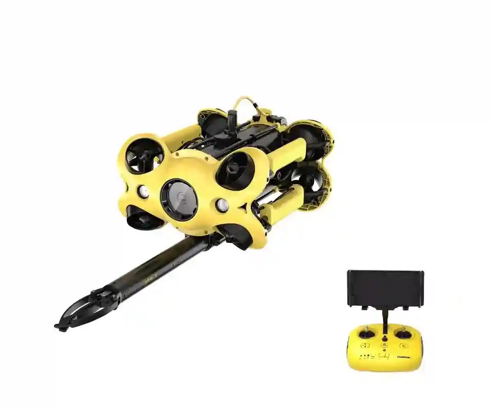 Chasing Underwater Drone ROV M2 Robot 100m Tether 4K Camera with Grabber Claw