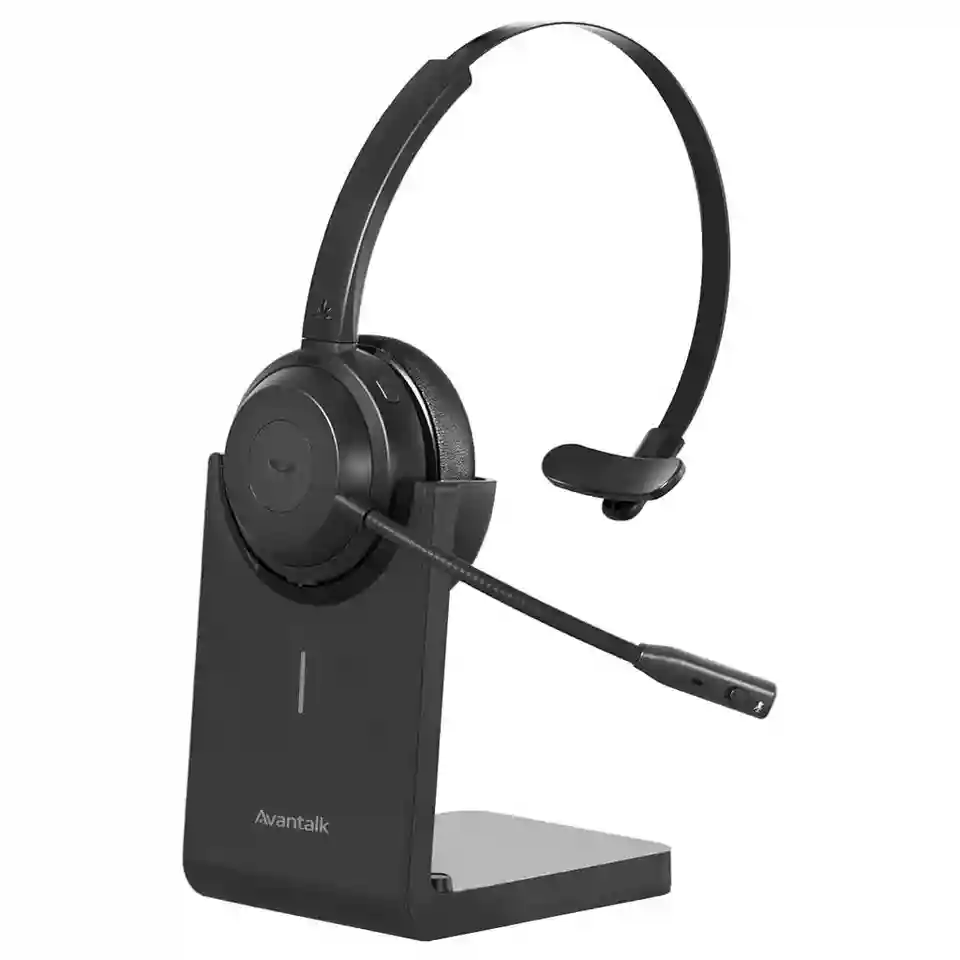 New ListingAvantalk Alto Solo Headset with Microphone Bluetooth Headphones with Qualcomm Lo...