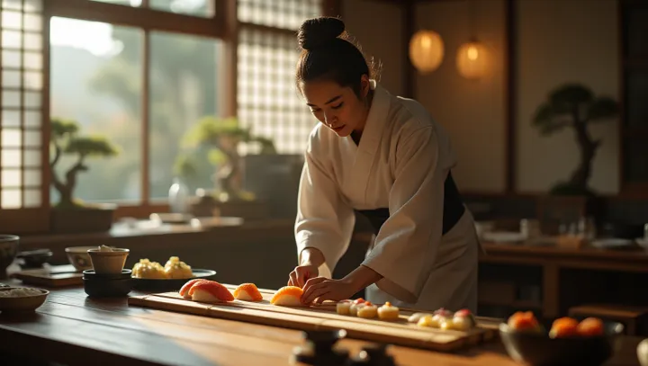 Mở khóa bí mật Sushi ở Kyoto