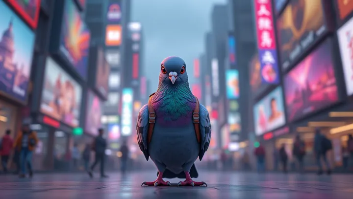 เรื่องราวอันน่าตื่นเต้นของ 'Pretty Pigeon'