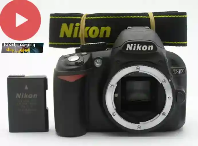 New Listing【NEAR MINT】Nikon D D3100 14.2MP Digital SLR Camera Black Body Only From Japan