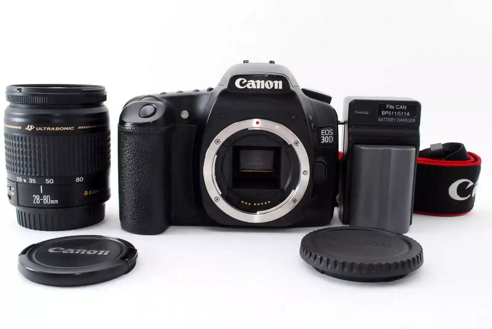 CANON EOS 30D SRL Camera + Canon Zoom Lens EF-S 28-80mm 1:3.5-5.6 IV