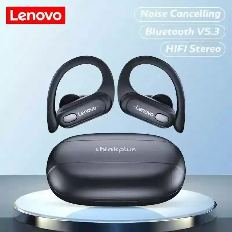New ListingLenovo in ear headphones Bluetooth 5.3 wireless sport earhook wireless headset