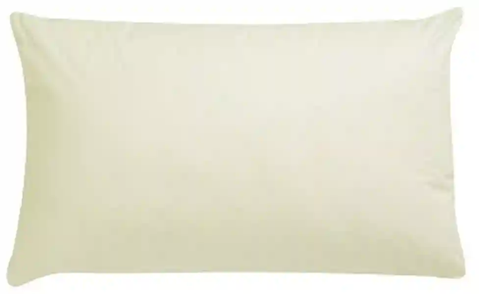 Extra Large Luxury Cream Pair Pillowcase, 22" x 31", To Fit Large Pillows