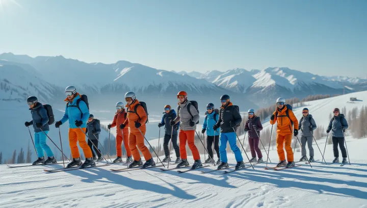 Exploring the Spectrum of Skiing Styles