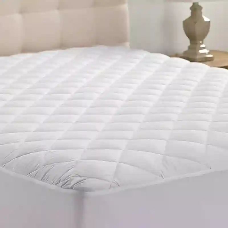 Cotton Percale Mattress Protector Extra deep 42cm Cotton Skirt All Sizes