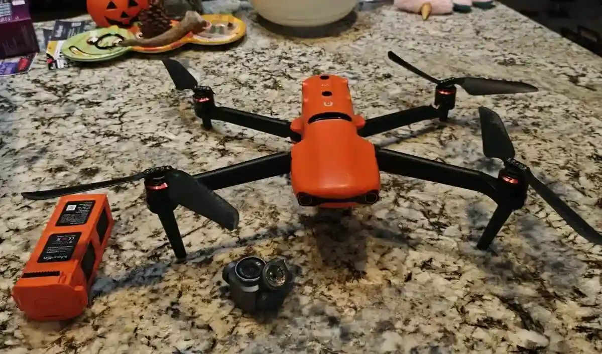 Autel Robotics Evo II V3 PRO Drone, Battery & Hard Case. Crashed Evo V2 V3