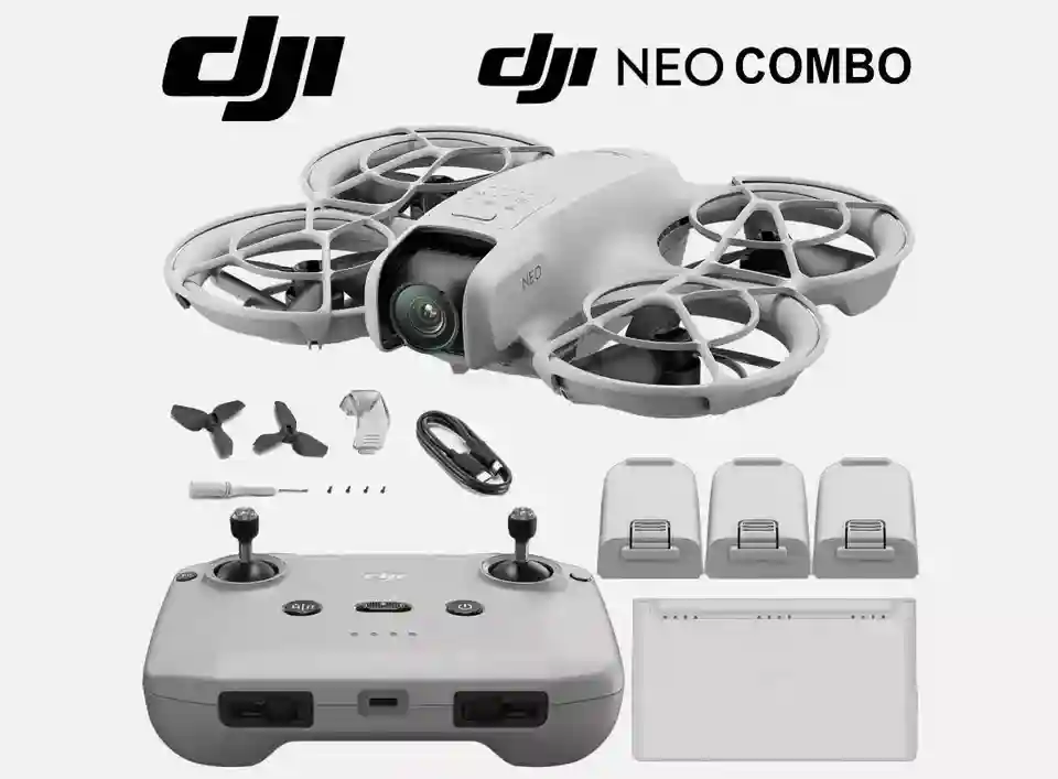 DJI Neo Fly More Combo 4K UHD 135g Self-Flying Camera Drone