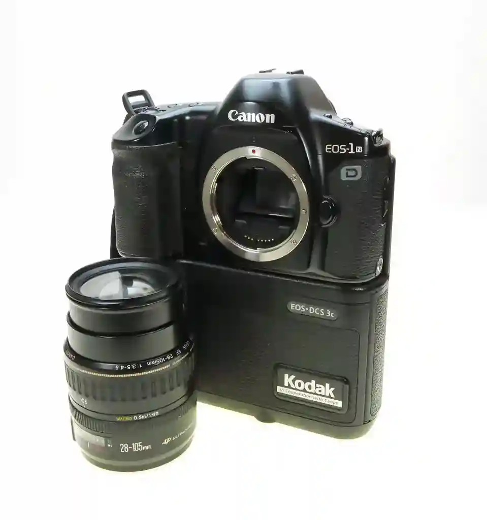 New ListingCANON EOS DCS 3C, 28-105 EF LENS,RARE VINTAGE DIGITAL SLR, KODAK, SHIP WORLDWIDE