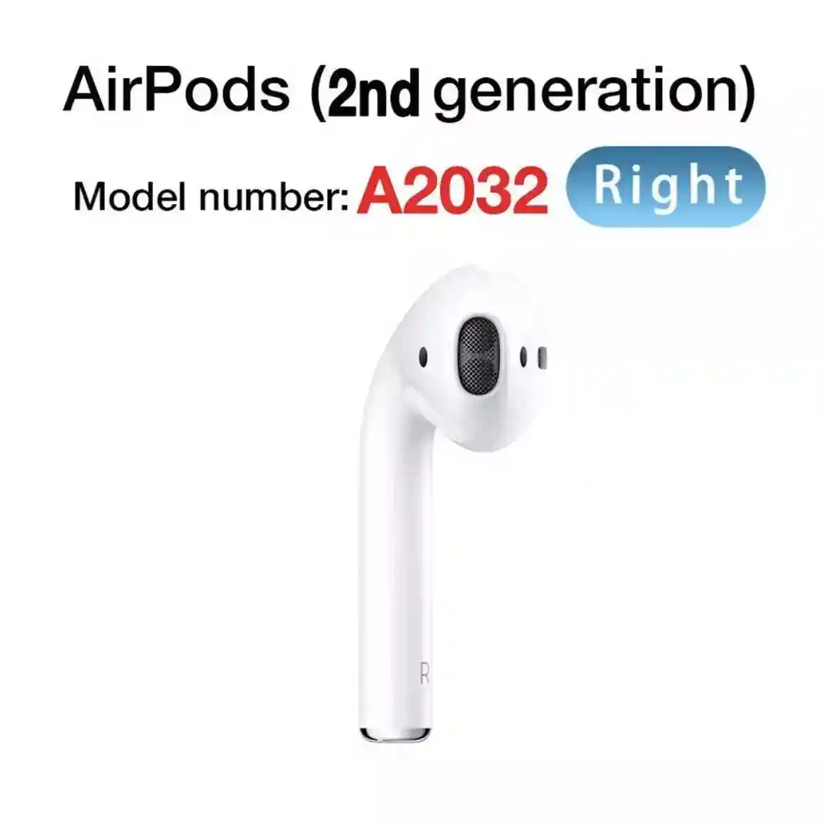 New ListingOriginal AirPods 2nd Generation A2032 Right Side Earphone