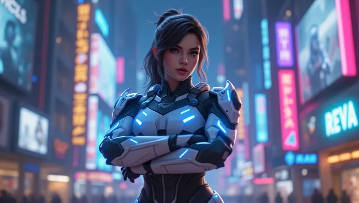 D.va: นางเอกใน Overwatch