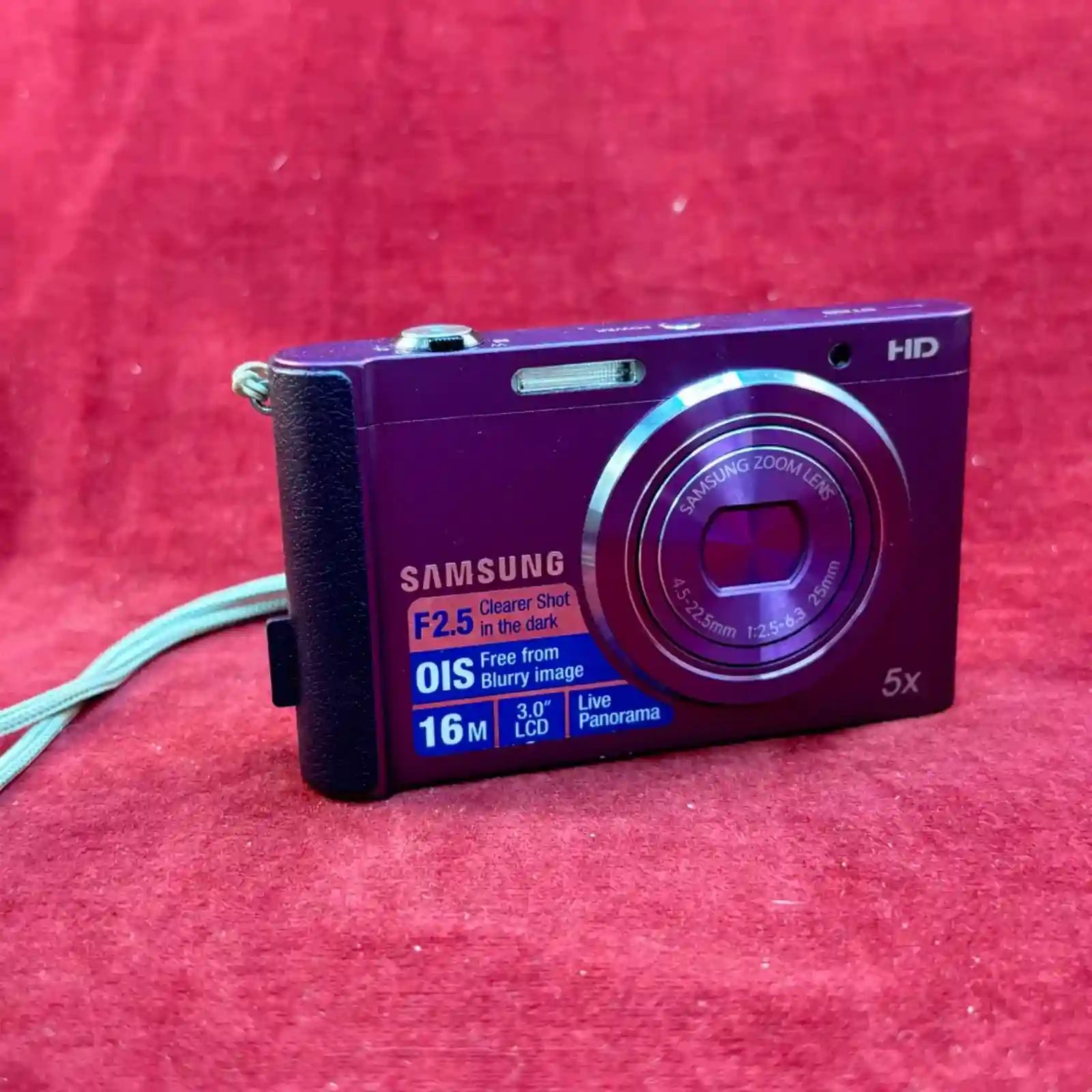 Samsung ST88 Deep Purple HD 16.1 Megapixel Digital Camera - UNTESTED (9B)MO#8621