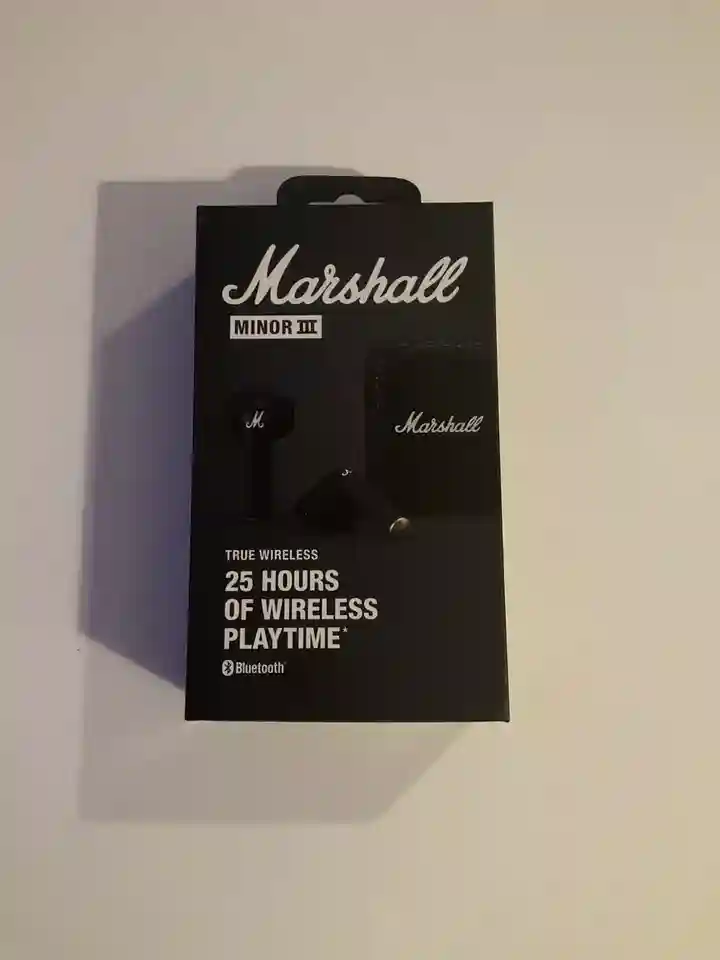 New ListingMarshall Minor III Bluetooth Earbuds - (Black) NEW SEALED