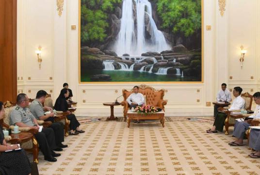 နစကဒုတိယဥက္ကဋ္ဌနှင့် တရုတ်နိုင်ငံသံအမတ်ကြီးတွေ့ဆုံပြီး...