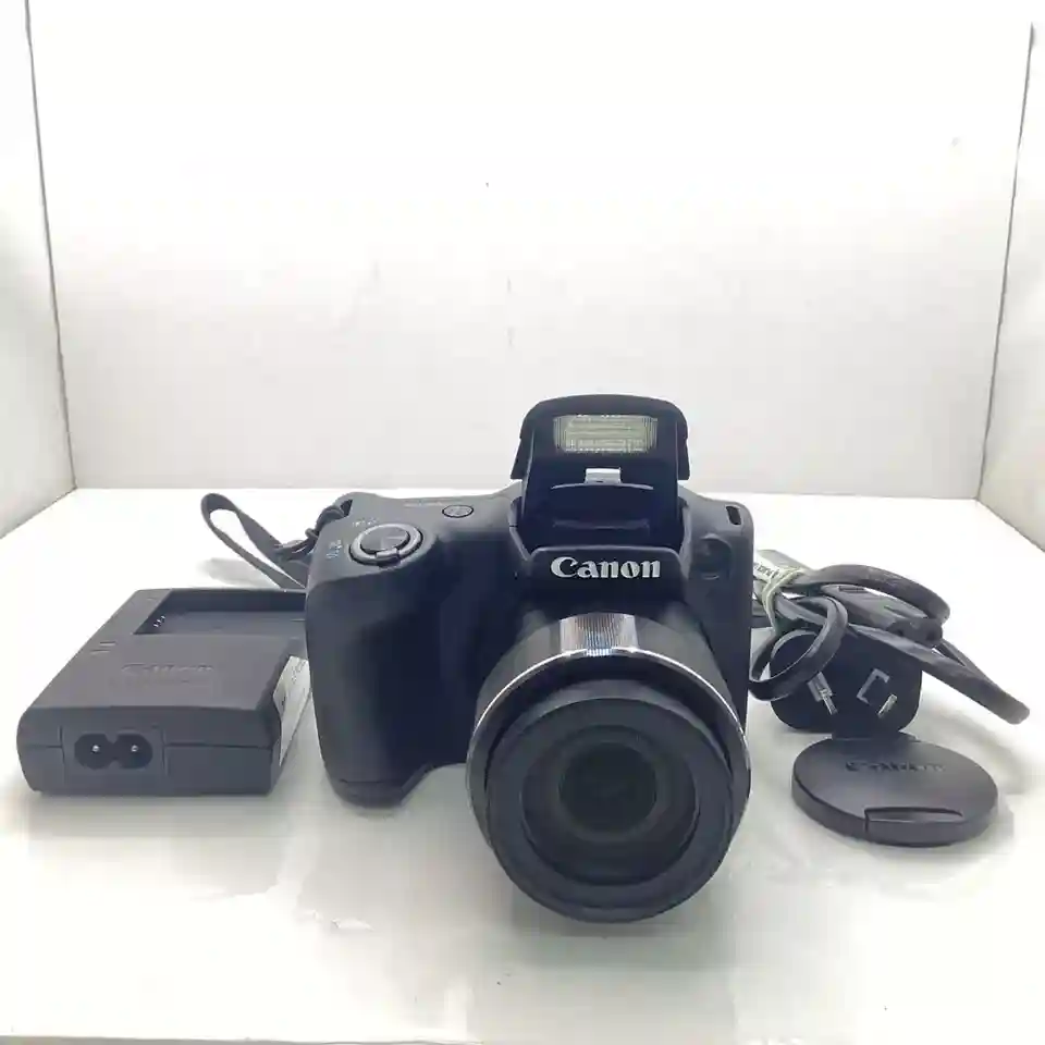 Canon PowerShot SX430 IS Digital Camera (Working + Flash) W/ Charger (P2) S#542