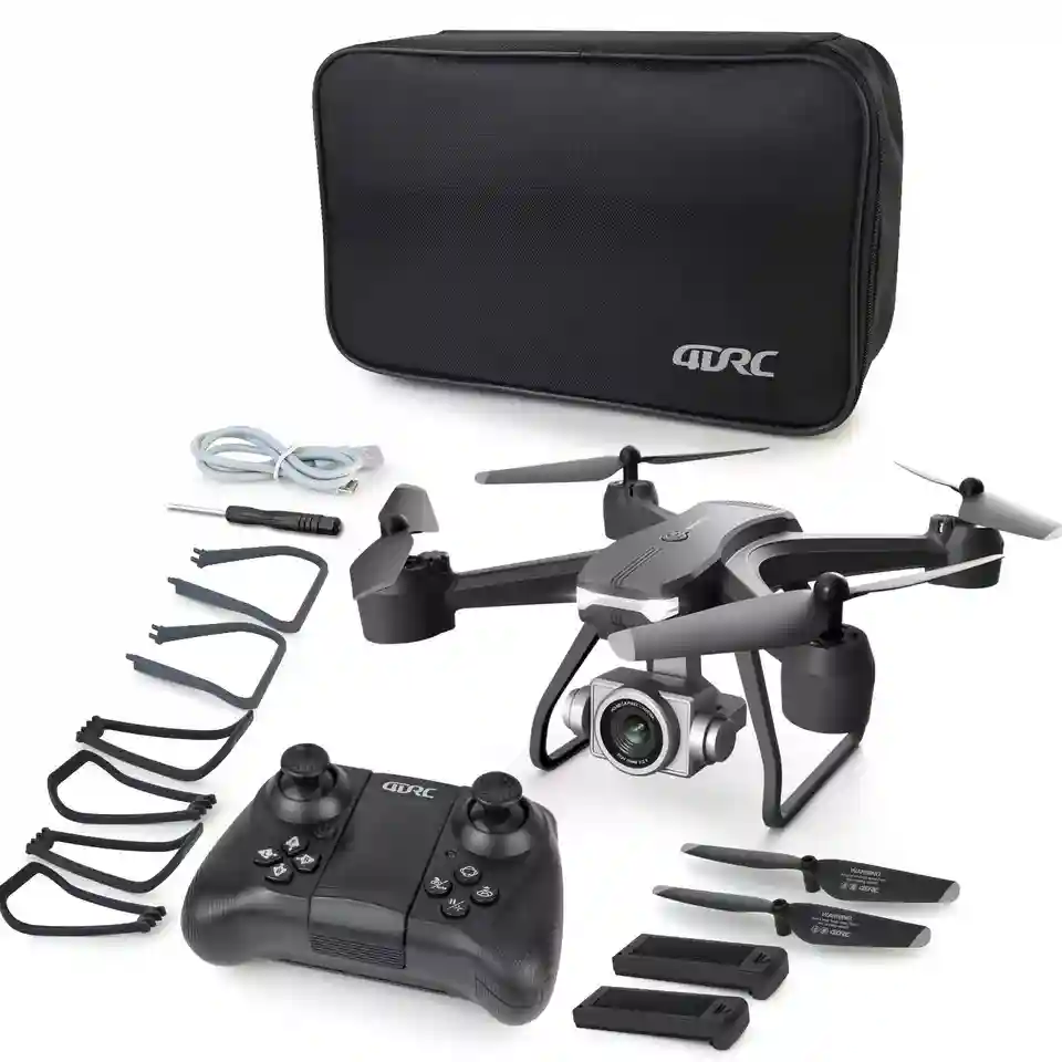 4DRC Professional Drone HDR FPV RC Quadcopter Dark Grey