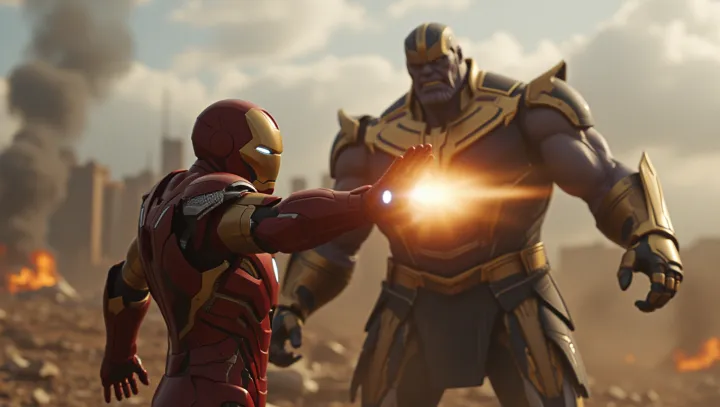 Iron Man vs. Thanos: The Final Showdown