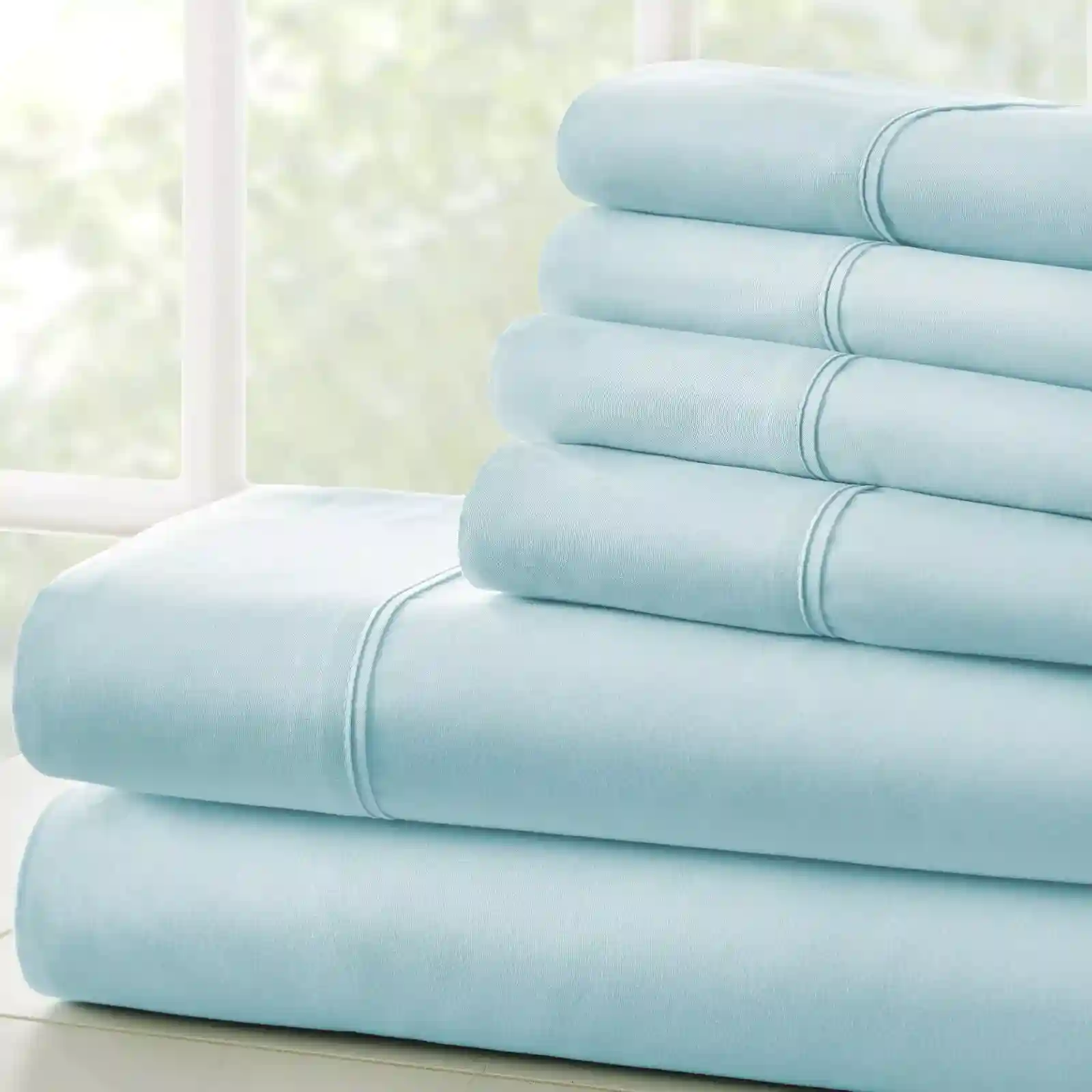 Luxury 6PC Sheets Set Comfort by Kaycie Gray Hotel Collection