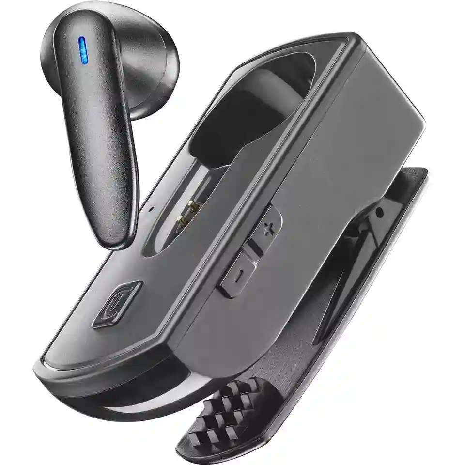 New Listingcellularline | Clip PRO | Mono Bluetooth Headset with Clip Charging Dock - Total...