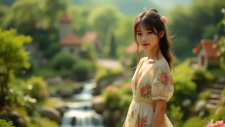 Artistic Blossoms: จอแสดงผลที่ส่องสว่าง