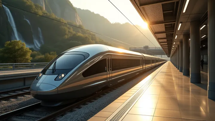 การเดินทางของรถไฟผ่านป่ามหัศจรรย์