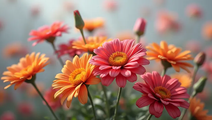 Flower Explosions: A Blossoming Art Experience